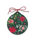 Christmas Gift Tags | Festive Floral | Set of 8